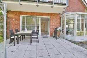 Balkón nebo terasa v ubytování Ferienhaus Glockenstraße Ferienwohnung Ostseehöhe Appartement 1