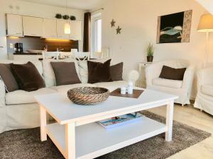 Χώρος καθιστικού στο Strandduene Stranddüne Appartement 12