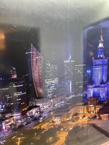 Výhľad na mesto Varšava alebo výhľad na mesto priamo z apartmánu