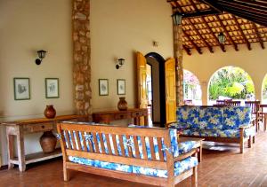 Posezení v ubytování Villas De Paraty