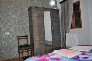 Postel nebo postele na pokoji v ubytování Family Guesthouse - MACHARASHVILI