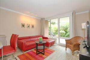 Posezení v ubytování Wohnpark am Mühlenteich Wohnpark am Mühlenteich Appartement 07
