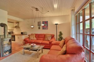 Χώρος καθιστικού στο Ferienhaus Seeweg Ferienhaus Seeweg 4