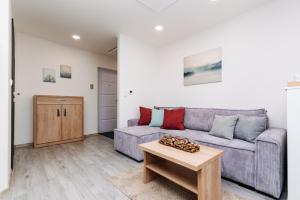 Posezení v ubytování Apartment Hugo Klínovec