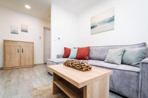 Posezení v ubytování Apartment Hugo Klínovec