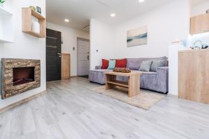 Kuchyň nebo kuchyňský kout v ubytování Apartment Hugo Klínovec