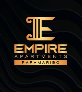 a logo for the empire apartments parramatta at Empire Apartments SU 2 Marthastraat in Paramaribo