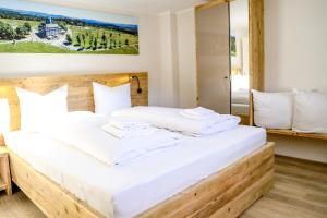 Postel nebo postele na pokoji v ubytování Smart Resorts Haus Saphir Ferienwohnung 502