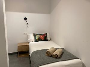 Llit o llits en una habitació de PROBER_LES BONS