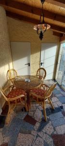 Dining area in the country house