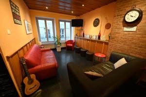 Posezení v ubytování Bern Backpackers Hotel Glocke