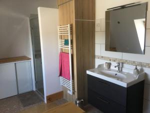 Ένα μπάνιο στο Gîte au Calme Proche de Nancy avec Terrasse Privative et Parking - FR-1-584-103 +10 φωτογραφίες
