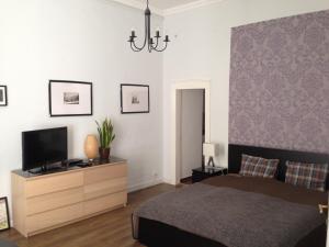Posteľ alebo postele v izbe v ubytovaní Private Apartment Centertown