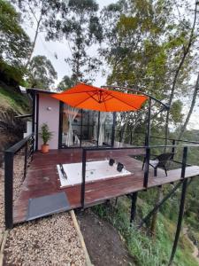 Zahrada ubytování Balú Glamping