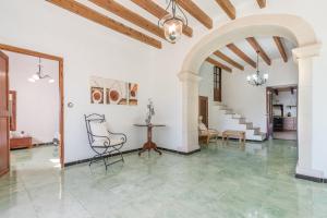 A seating area at Finca Ca'n Puig