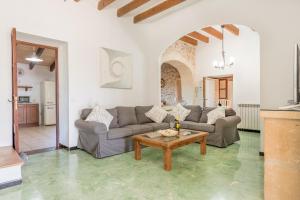 A seating area at Finca Ca'n Puig