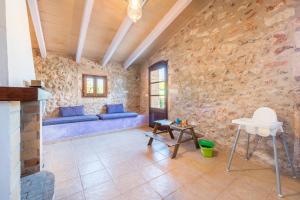 A seating area at Finca Ca'n Puig