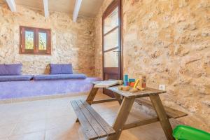 A seating area at Finca Ca'n Puig