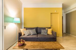 Część wypoczynkowa w obiekcie One-Bedroom Apartment - Kolonaki