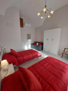 Katil atau katil-katil dalam bilik di Dai nonni Seaview with roof terrace over the sea +16 gambar