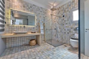 Koupelna v ubytování Calma Boutique Hotel