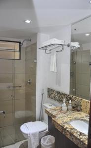 Ванна кімната в Natal Plaza requinte, conforto e vista para o mar