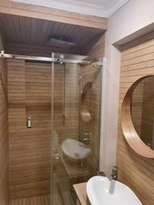 Phòng tắm tại Apartment Nusic residence