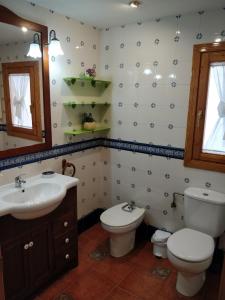Phòng tắm tại CASA RURAL EL CAIDERÓN