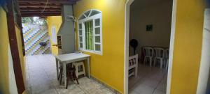 Μπαλκόνι ή βεράντα στο Chalés Boraceia Duda