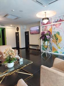 The lobby or reception area at ONE AMPANG HOTEL