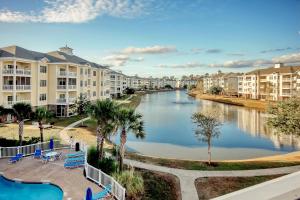 a view of a river at a resort at Myrtle Magic in Myrtle Beach