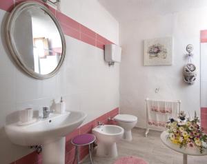 Koupelna v ubytování Agriturismo Renello