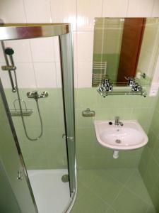 Kúpeľňa v ubytovaní Vila Edith Valtice