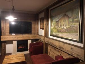 Część wypoczynkowa w obiekcie Apartmán Fürth