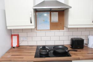 Cuisine ou kitchenette dans l'établissement Morning Star Home