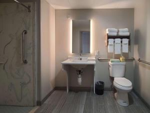 Comfort Inn Boston Milford tesisinde bir banyo