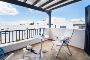 Balkon lub taras w obiekcie Planta alta - Villa Arosa