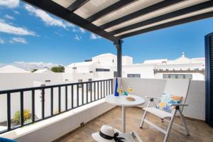 Balkon lub taras w obiekcie Planta alta - Villa Arosa
