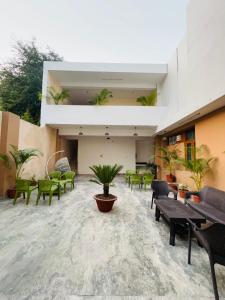 Patio nebo venkovní prostory v ubytování Gumaan Auberge