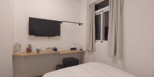 TV o dispositivi per l'intrattenimento presso 花蓮晨風星語民宿Sun Star B&B