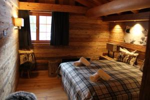 Letto o letti in una camera di Erezsässhütte