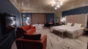 Posezení v ubytování Mas Suites Karaköy