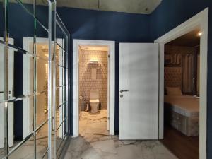 Koupelna v ubytování Mas Suites Karaköy