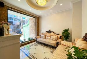 Istumisnurk majutusasutuses Nature Hotel Da Lat - Le Dai Hanh
