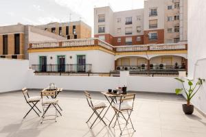 Balkón nebo terasa v ubytování Love Rent4 Málaga Home