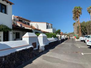 Bygningen som feriehuset ligger i