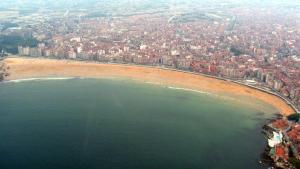 Letecký snímek ubytování Jasjosé Playa - Frente a San Lorenzo, 2 Hab, 6 pax, Wifi