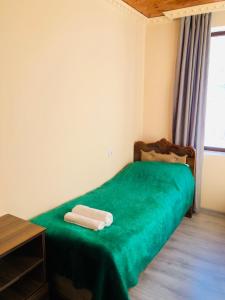 Ein Bett oder Betten in einem Zimmer der Unterkunft River side SVANETI
