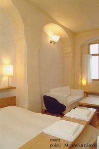 Letto o letti in una camera di Besidka