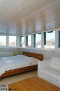 Letto o letti in una camera di Besidka